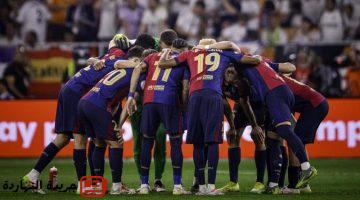 برشلونة الرسمية لمواجهة أتلتيك بلباو في الدوري الإسباني
