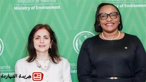 السفيرة المصرية برواندا تلتقي وزيرة البيئة الرواندية 2 السفيرة المصرية برواندا تلتقي وزيرة البيئة الرواندية