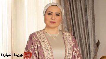 انتصار السيسي قلوبنا يعتصرها الألم على بناتى ضحايا حادث