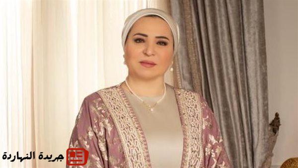 السيدة انتصار السيسي: «قلوبنا يعتصرها الألم على بناتى ضحايا حادث المنوفية الأليم» 2 السيدة انتصار السيسي: «قلوبنا يعتصرها الألم على بناتى ضحايا حادث المنوفية الأليم»