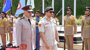 أحمد خليفة يلتقي رئيس أركان القوات البرية بالجيش الليبي