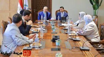 التنظيم والإدارة يستقبل وزير الشباب والرياضة لبحث تعزيز التعاون