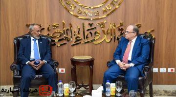 هيئة الدواء يستقبل وزير صحة موريتانيا لبحث سبل التعاون