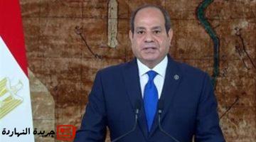 الرئيس السيسي يهنئ المصريين والشعوب العربية والإسلامية بمناسبة العام