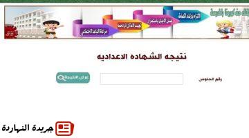 نتيجه الشهاده الاعداديه محافظه المنوفيه وخطوات الحصول عليها فور