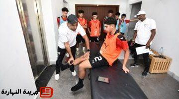 بدنية لمنتخب الناشئين قبل انطلاق المعسكر استعدادا لكأس العالمصور