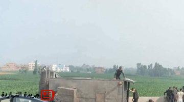 إصابة عدد من المجندين في حادث انقلاب مركبة أمن.jpgw800q100fjpg