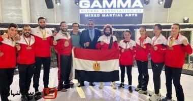 مصر تحصد 10 ميداليات فى بطولة العالم للفنون القتالية «MMA» بالبرازيل