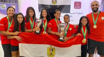 حصدت لقبي الجنسين ختام البطولة العربية للتنس للناشئين.webp