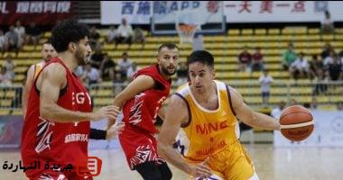 منتخب السلة الأولمبي يفوز على مونتينيجرو 77-48 فى البطولة الدولية بالصين