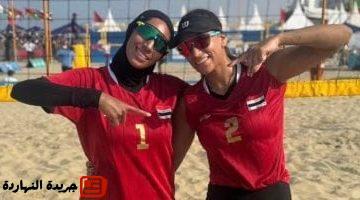 الطائرة الشاطئية للسيدات يهزم نيجيريا ويتأهل لكأس العالم بأستراليا