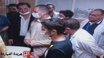 وزير الصحة يتفقد مستشفى العلمين ويشيد بانتظام الفرق الطبية