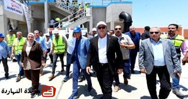 وزير الإسكان يوجه بدخول محطة “برطباط” الخدمة عقب الانتهاء من اختبارات التشغيل