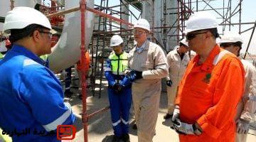 البترول يتفقد استعدادات وتجهيزات ميناء سونكر لاستقبال سفينة Energos