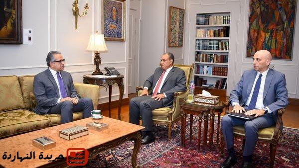 وزير الخارجية والهجرة يستقبل المرشح المصري لمنصب مدير عام اليونسكو 2 وزير الخارجية والهجرة يستقبل المرشح المصري لمنصب مدير عام اليونسكو