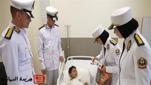 وفد من طلاب أكاديمية الشرطة يزور مستشفى أهل مصر ويقدم الهدايا للمرضى 2 وفد من طلاب أكاديمية الشرطة يزور مستشفى أهل مصر ويقدم الهدايا للمرضى