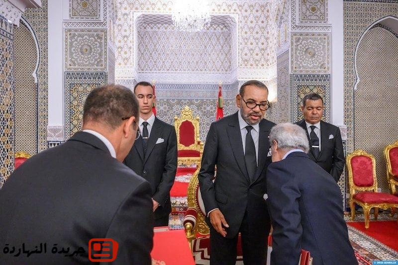 الجواهري يقدم للملك محمد السادس تقرير الوضعية الاقتصادية والنقدية والمالية