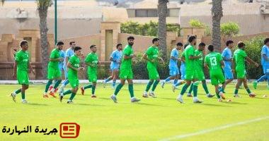 المصرى يستأنف تدريباته بعد انتهاء راحة الـ24 ساعة
