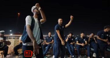 جدية وحماس ورقص على أنغام السمسمية فى معسكر المصرى.. فيديو