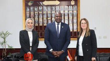 البريد المصرى تستقبل المدير التنفيذى لبريد كوت ديفوار
