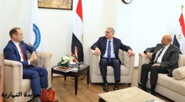إقتصاد :  وزير البترول يلتقي النائب الأول لرئيس شركة أباتشي الأمريكية ورئيس شركة خالدة للبترول