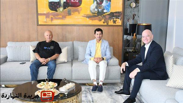 "إنفانتينو" يقبل دعوة وزير الرياضة لحضور افتتاح معسكر المنتخبات الوطنية مارس المقبل 2 “إنفانتينو” يقبل دعوة وزير الرياضة لحضور افتتاح معسكر المنتخبات الوطنية مارس المقبل