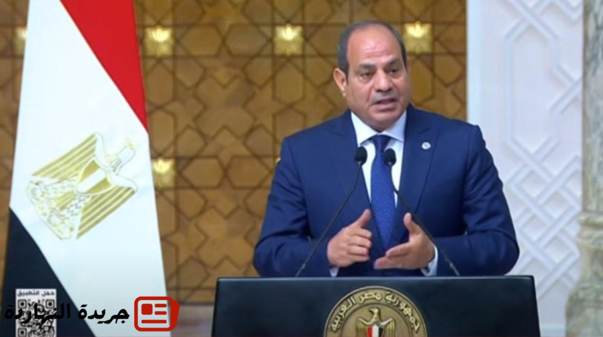 السيسي: معبر رفح سيظل بوابة لإغاثة أهالي غزة وليس للتهجير 5 السيسي: معبر رفح سيظل بوابة لإغاثة أهالي غزة وليس للتهجير