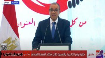 حكومية لخدمة المصريين بالخارج ماذا قال بدر عبدالعاطي؟