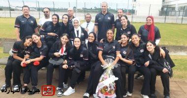 منتخب شابات لطائرة يصل الكاميرون للمشاركة فى بطولة الأمم الأفريقية