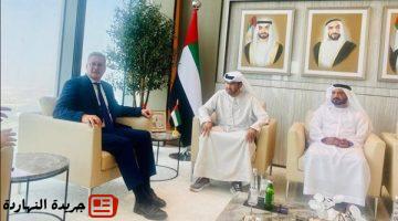 وزير البترول يبحث مع وزير الصناعة الإماراتي تعزيز التعاون بين البلدين في قطاع البترول