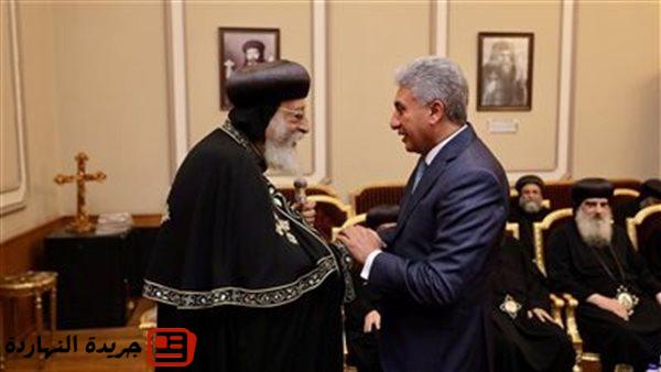وزير السياحة يشارك في فعاليات ملتقى "لوجوس" الخامس لشباب الكنيسة القبطية الأرثوذكسية حول العالم 2 وزير السياحة يشارك في فعاليات ملتقى “لوجوس” الخامس لشباب الكنيسة القبطية الأرثوذكسية حول العالم