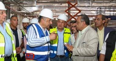 وزير قطاع الأعمال العام يختتم زيارته للغربية بجولة تفقدية في “غزل المحلة”.. صور